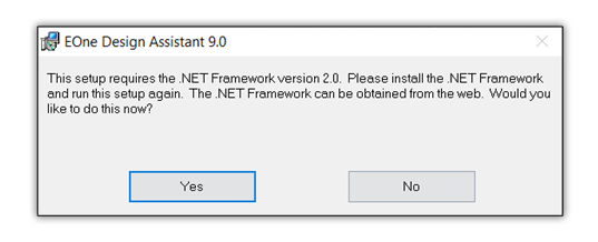 NET Framework Installation