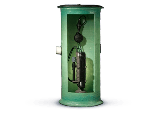 E/One W Series Fiberglass grinder pump stations